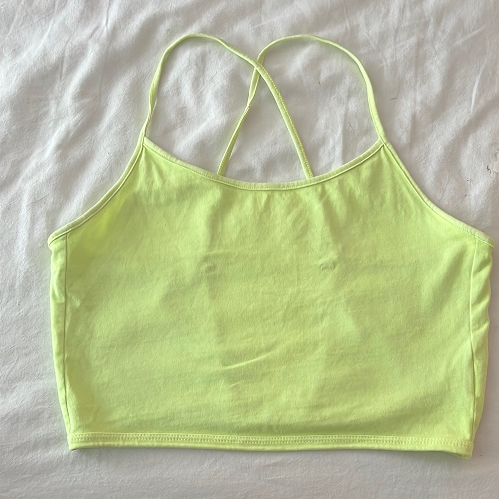 American Eagle Bright Green Crop Top